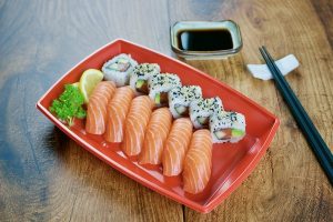 Salmon Cali & Salmon Nigiri Combo Box